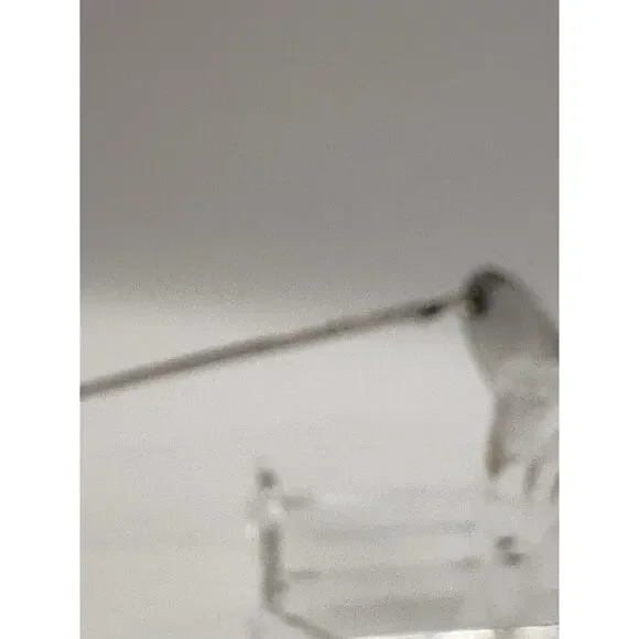 Christian Dior CAT ZGGMN Sunglasses Silver 59-18 135 Oval Rimless - Picture 6 of 10